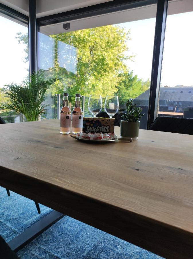 Luxurioeses Penthouse Mit Blick Auf Die Uno-City Und Dem Kaiserwasser. 3Schlafzimmer, 2 Baeder, Privat Lift Ins Apartment Виена Екстериор снимка